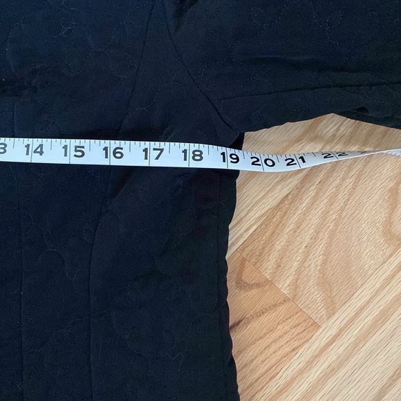 Vintage Esprit Women's M Black chore Barn Jacket Quilted Lined Preppy Acadamia - Picture 11 of 11